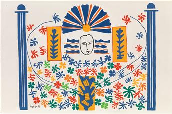 HENRI MATISSE (after) Two prints from Verve